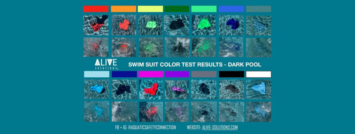 Swim Suit Color for Safety