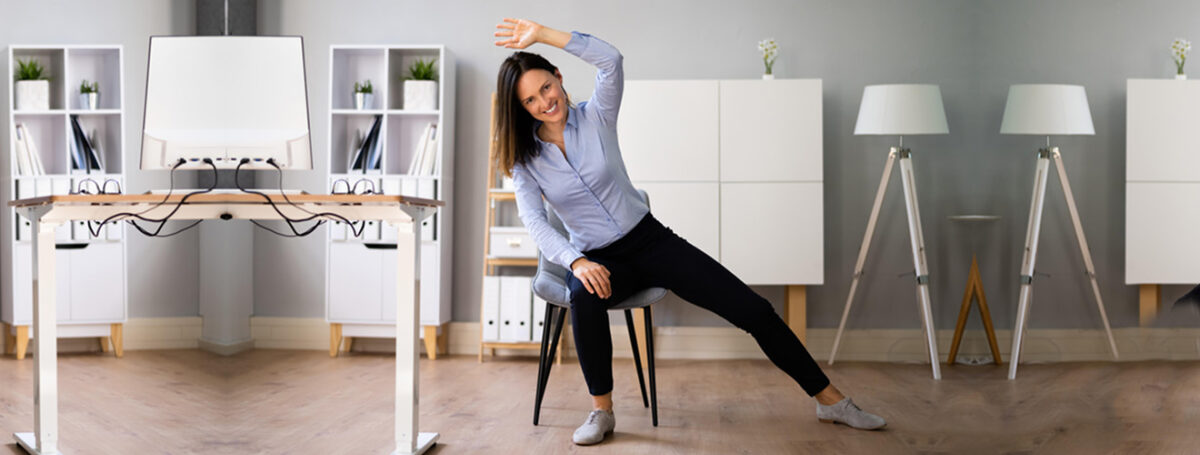 Office Chair Yoga
